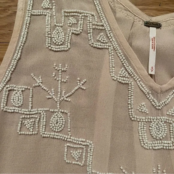 Free People Beaded Tank top - Picture 2 of 3